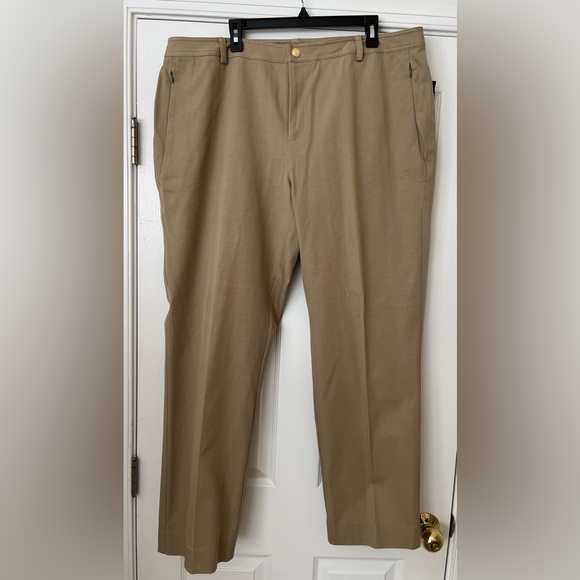 Ralph Lauren Woman Stretch Twill Khaki Pants 20W *NEW - Picture 8 of 10